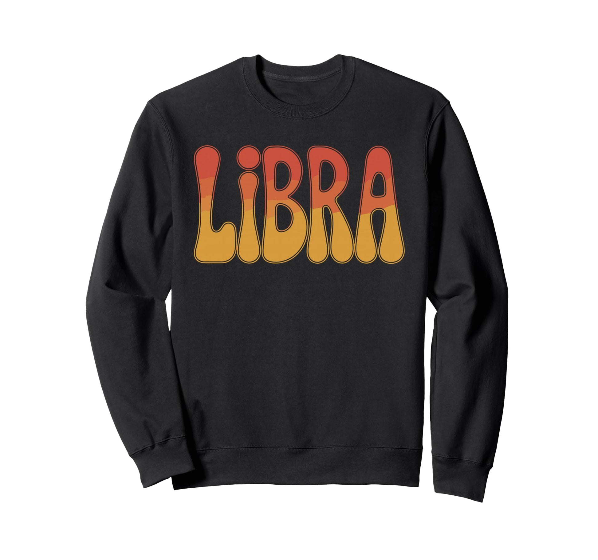 Libra Rainbow Zodiac Sweatshirt - Aesthetic Graphic Men Women - T-Shirt, Sweatshirt, Hoodie