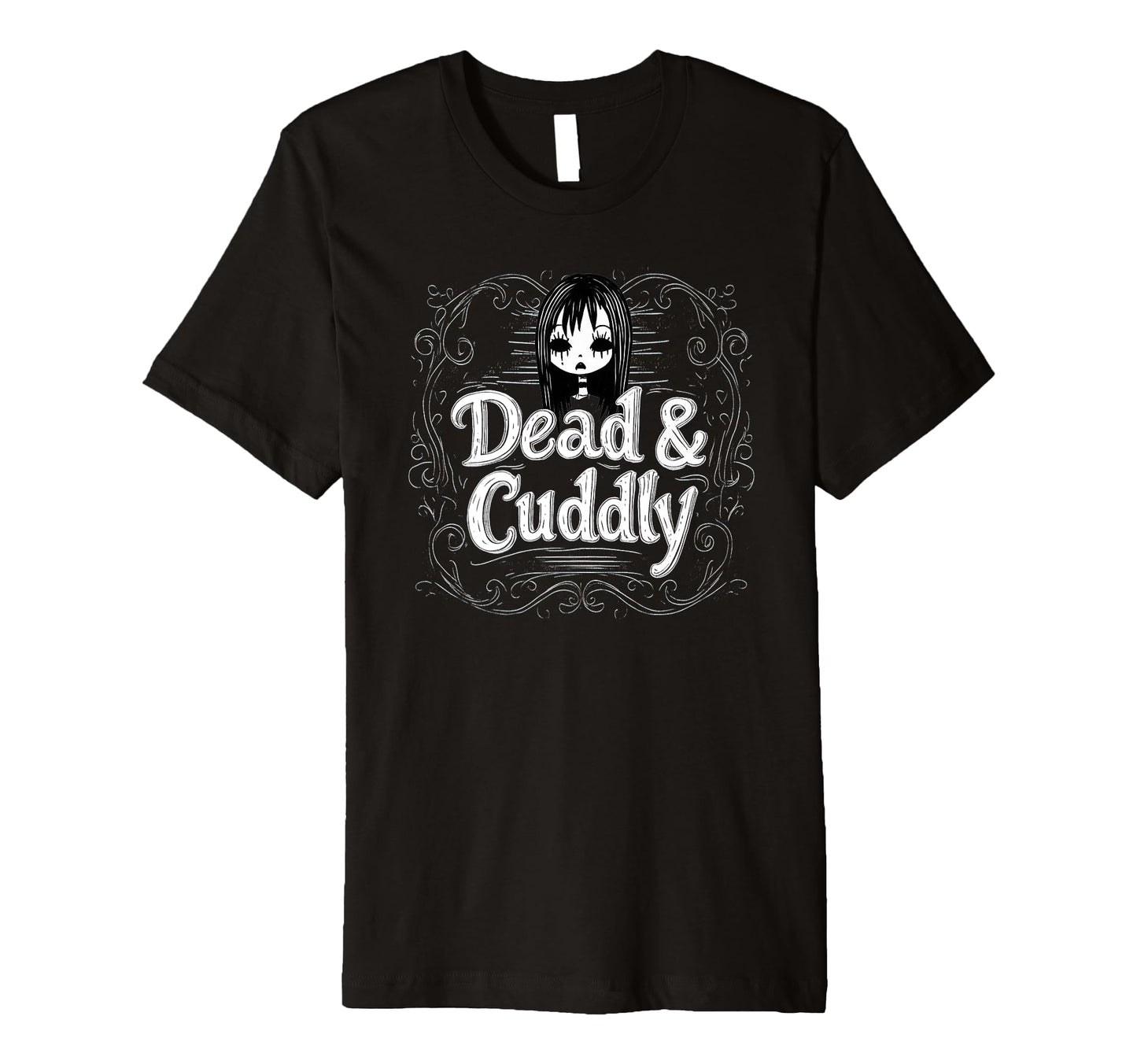 Mens Dead And Cuddly Gothic Alt T-Shirt - Streetwear Style for Adults - T-Shirt, Sweatshirt, Hoodie