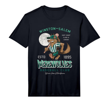 Winston Salem Werewolves Minor League T-Shirt - Unique Graphic for Adults - T-Shirt, Sweatshirt, Hoodie