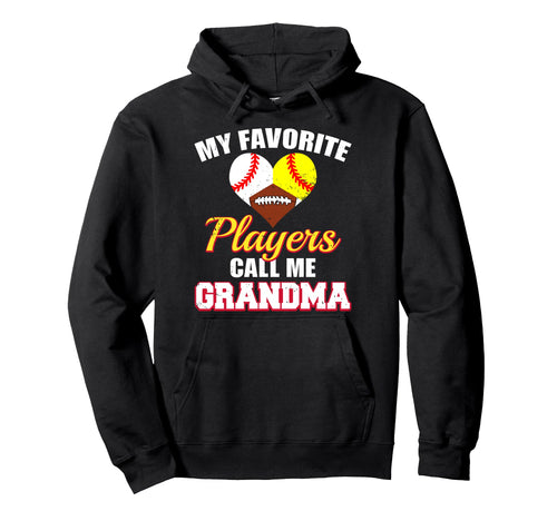 My Favorite Players Baseball Softball Hoodie - Minimalist Print Men Women - T-Shirt, Sweatshirt, Hoodie
