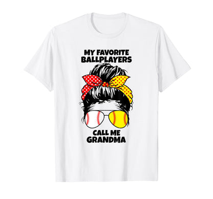 My Favorite Ballplayers Calls Me T-Shirt - Novelty Apparel for Adults - T-Shirt, Sweatshirt, Hoodie