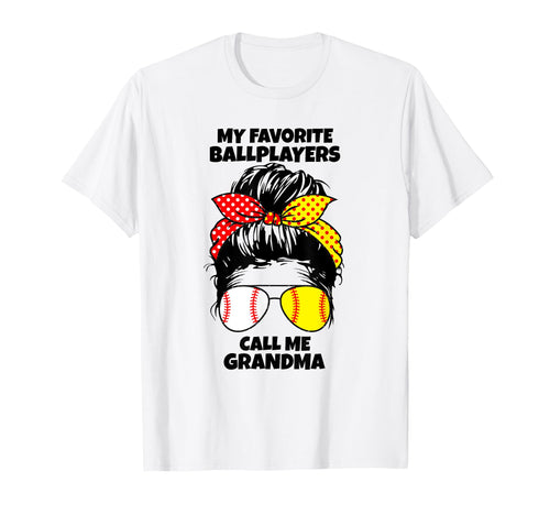 My Favorite Ballplayers Calls Me T-Shirt - Novelty Apparel for Adults - T-Shirt, Sweatshirt, Hoodie