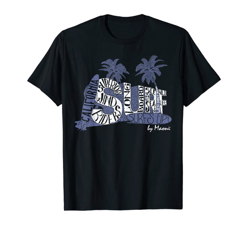 California Ocean Surf Club Palm Tree T-Shirt - Minimalist Print Unisex - T-Shirt, Sweatshirt, Hoodie