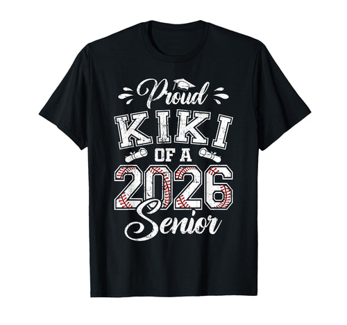 Proud Kiki 2026 Senior Baseball T-Shirt - Casual Everyday Wear Men Women - T-Shirt, Sweatshirt, Hoodie