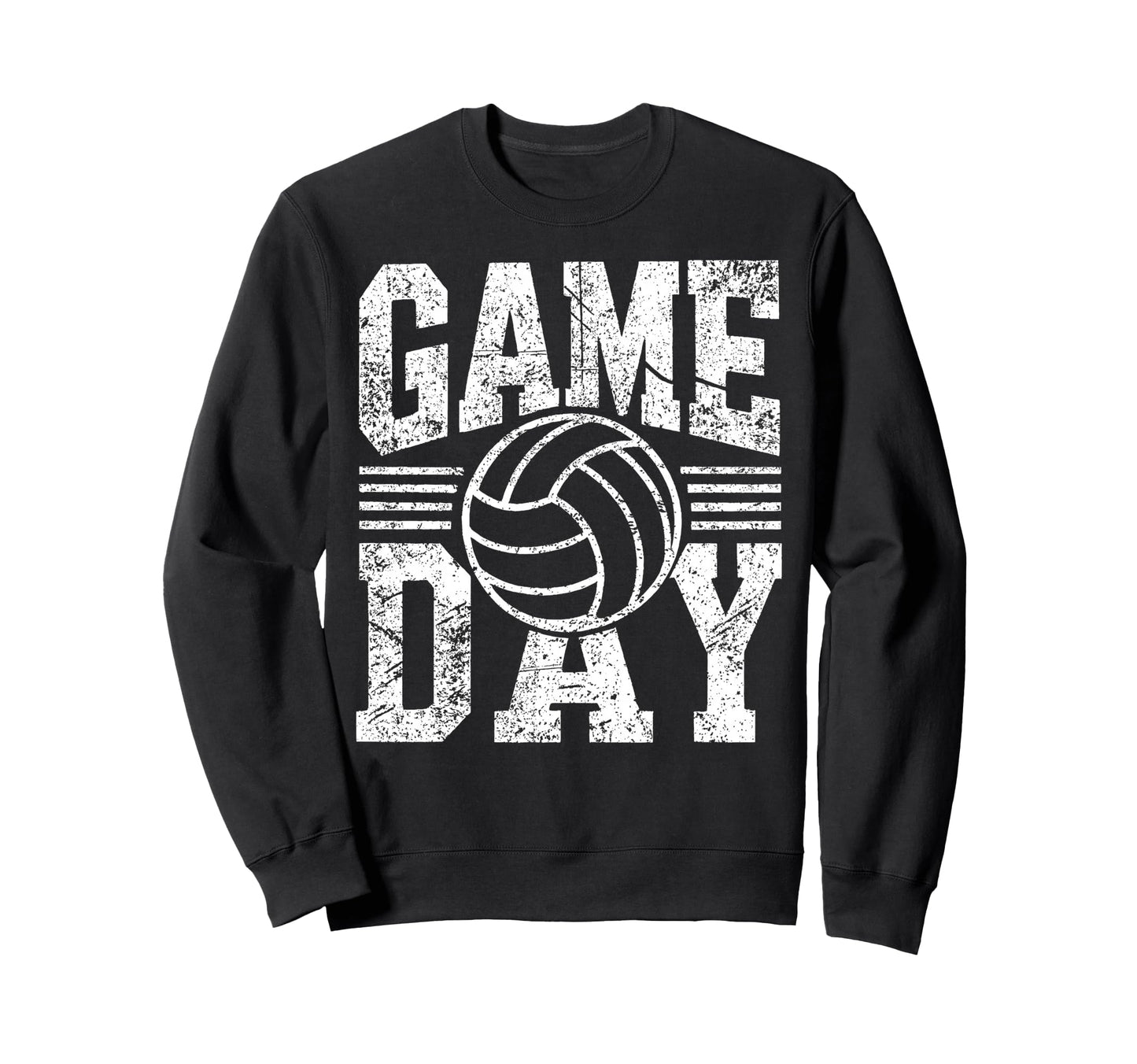 Game Day Volleyball Player Team Sweatshirt - Fun Novelty Design Men Women - T-Shirt, Sweatshirt, Hoodie