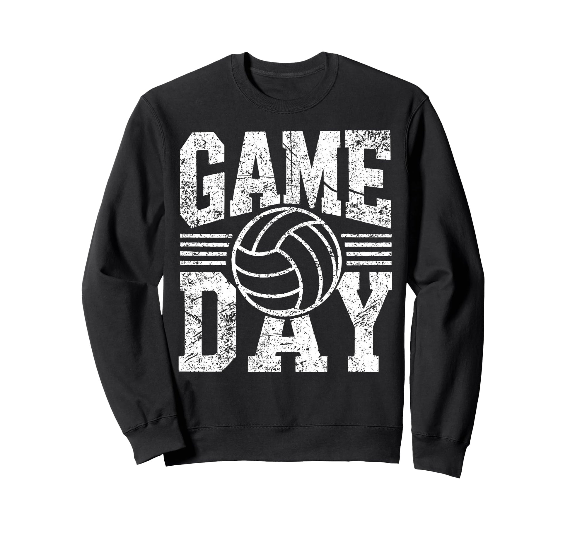 Game Day Volleyball Player Team Sweatshirt - Fun Novelty Design Men Women - T-Shirt, Sweatshirt, Hoodie