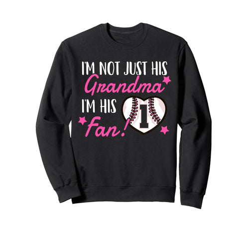 Baseball Grandma Baseball Fan Sweatshirt - Novelty Apparel for Adults - T-Shirt, Sweatshirt, Hoodie