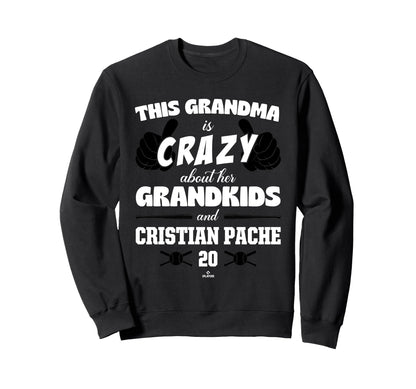 Grandma Crazy Cristian Pache Miami Sweatshirt - Graphic Print for Adults - T-Shirt, Sweatshirt, Hoodie