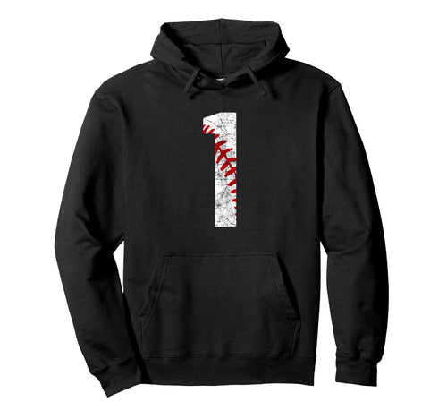 Baseball Mom 1 Jersey Baseball Jersey Hoodie - Minimalist Print for Adults - T-Shirt, Sweatshirt, Hoodie