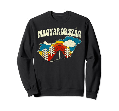 Hungary Hungarian Country Sweatshirt - Casual Everyday Wear for Adults - T-Shirt, Sweatshirt, Hoodie