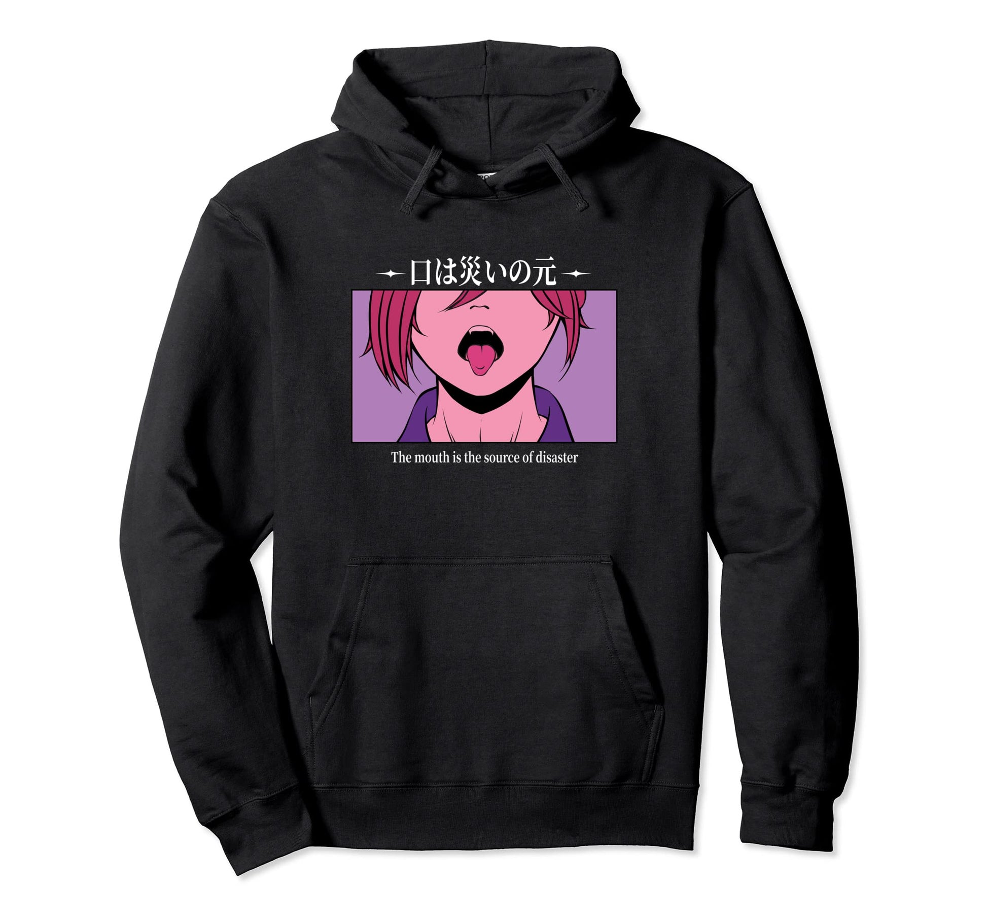 Funny Anime Pun Japanese Aesthetic Hoodie - Aesthetic Graphic for Adults - T-Shirt, Sweatshirt, Hoodie