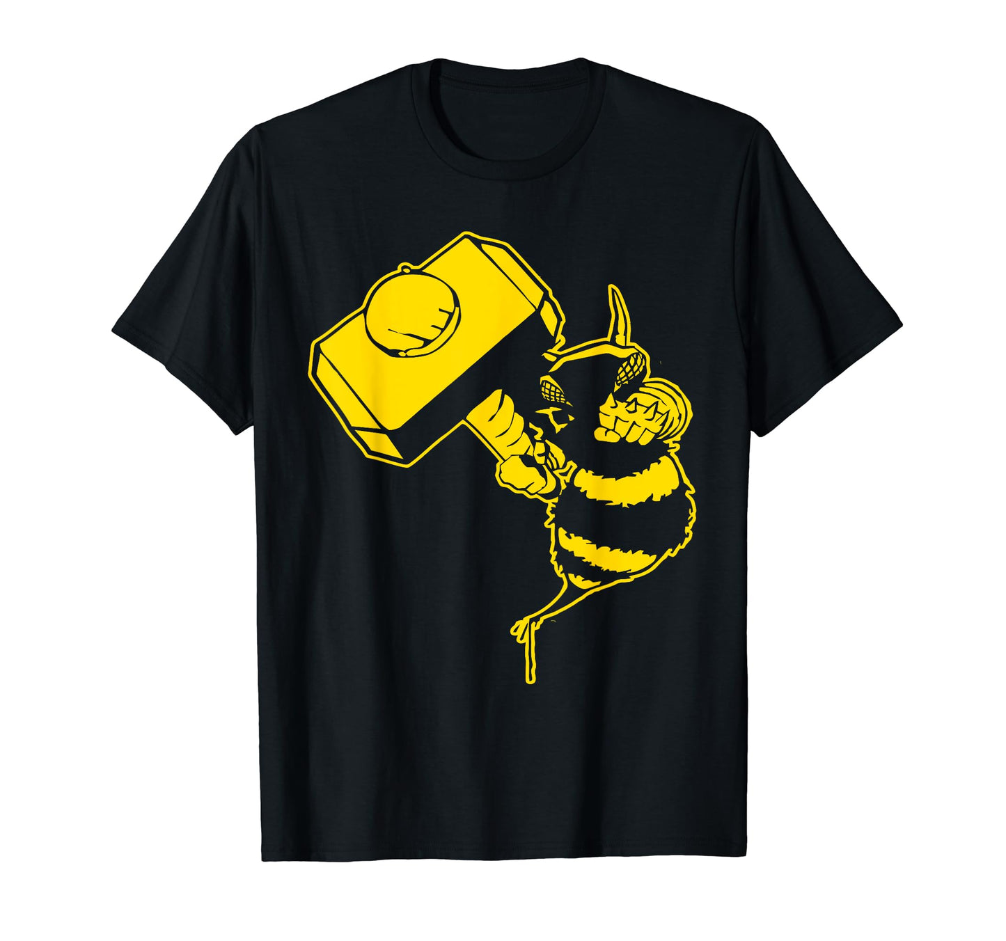 Bee Hip Hop Old School Rap Funny Music T-Shirt - Graphic Print for Adults - T-Shirt, Sweatshirt, Hoodie