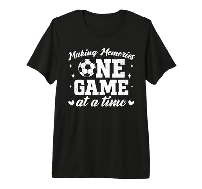 Soccer Mom Game Day Sport Mom Tri Blend T-Shirt - Trendy Graphic Men Women - T-Shirt, Sweatshirt, Hoodie