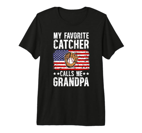 Mens My Favorite Baseball Catcher T-Shirt - Minimalist Print Men Women - T-Shirt, Sweatshirt, Hoodie