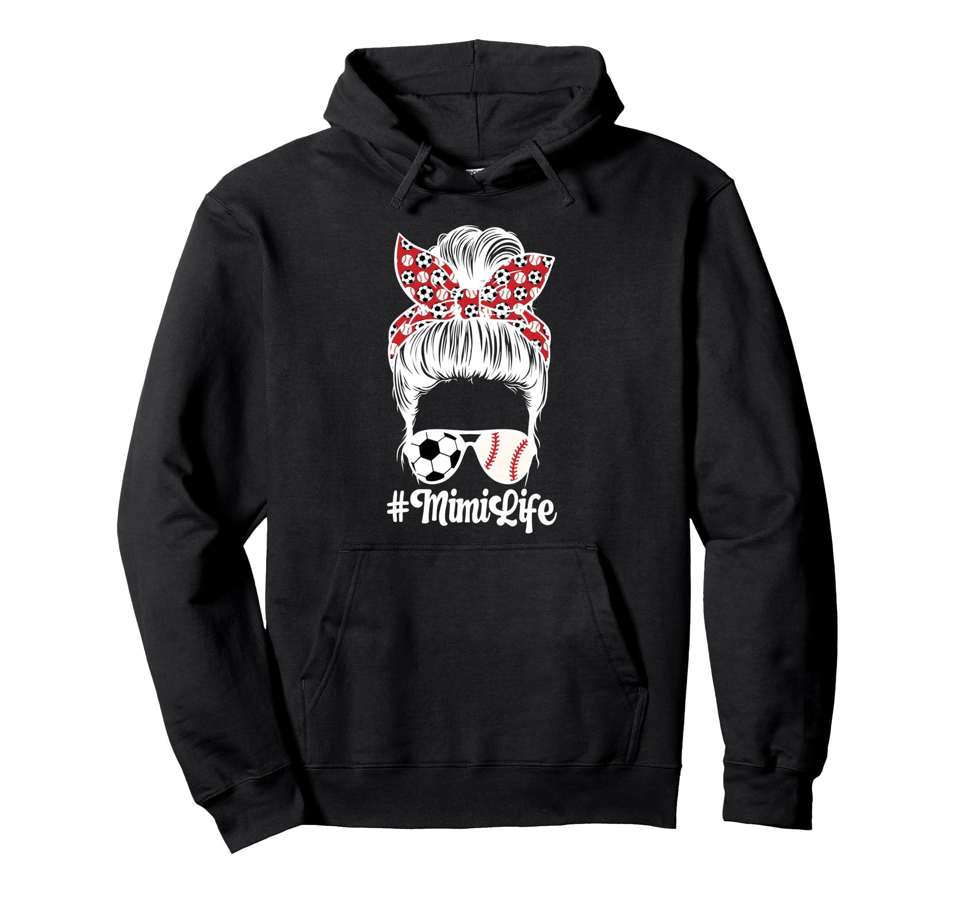 Soccer Baseball Mimi Life Hoodie - Casual Everyday Wear for Adults - T-Shirt, Sweatshirt, Hoodie