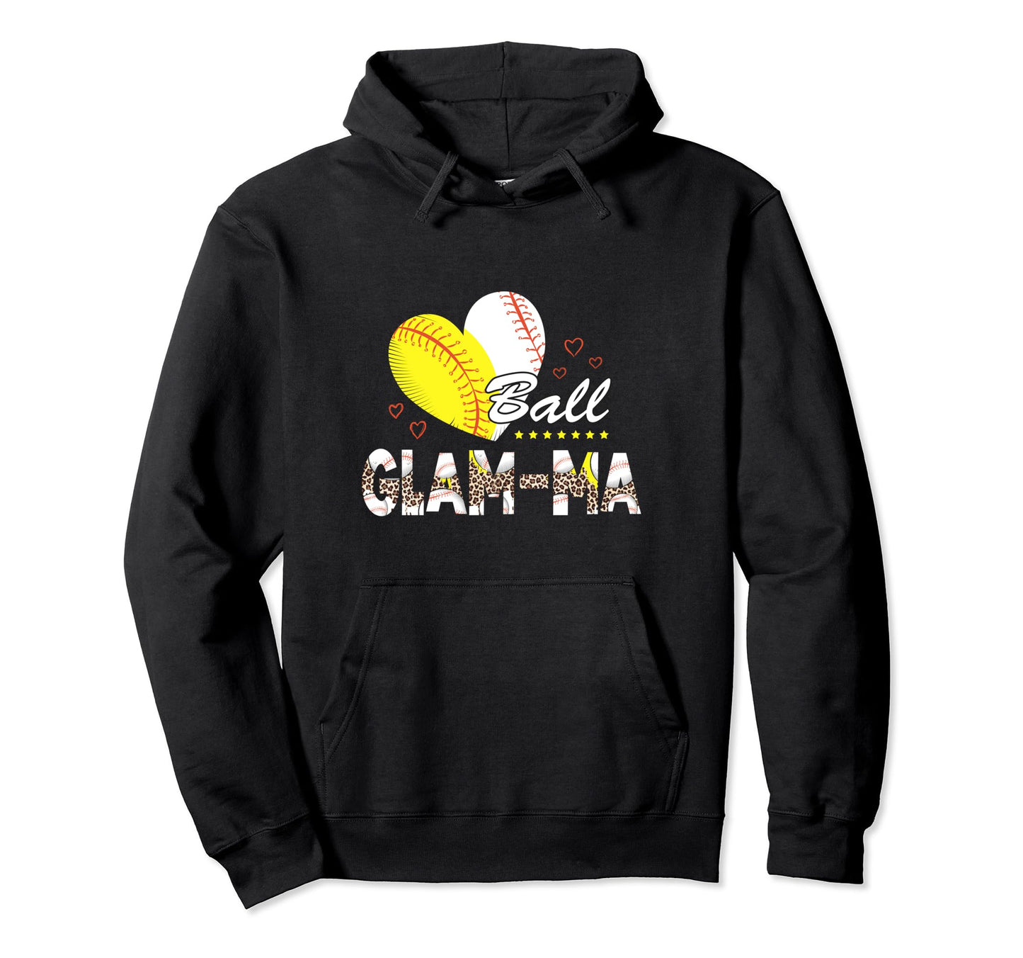 Gilam Ma Both Baseball Softball Mothers Hoodie - Aesthetic Graphic Unisex - T-Shirt, Sweatshirt, Hoodie