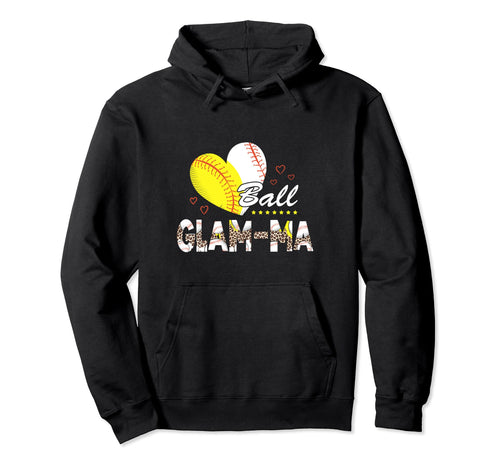 Gilam Ma Both Baseball Softball Mothers Hoodie - Aesthetic Graphic Unisex - T-Shirt, Sweatshirt, Hoodie