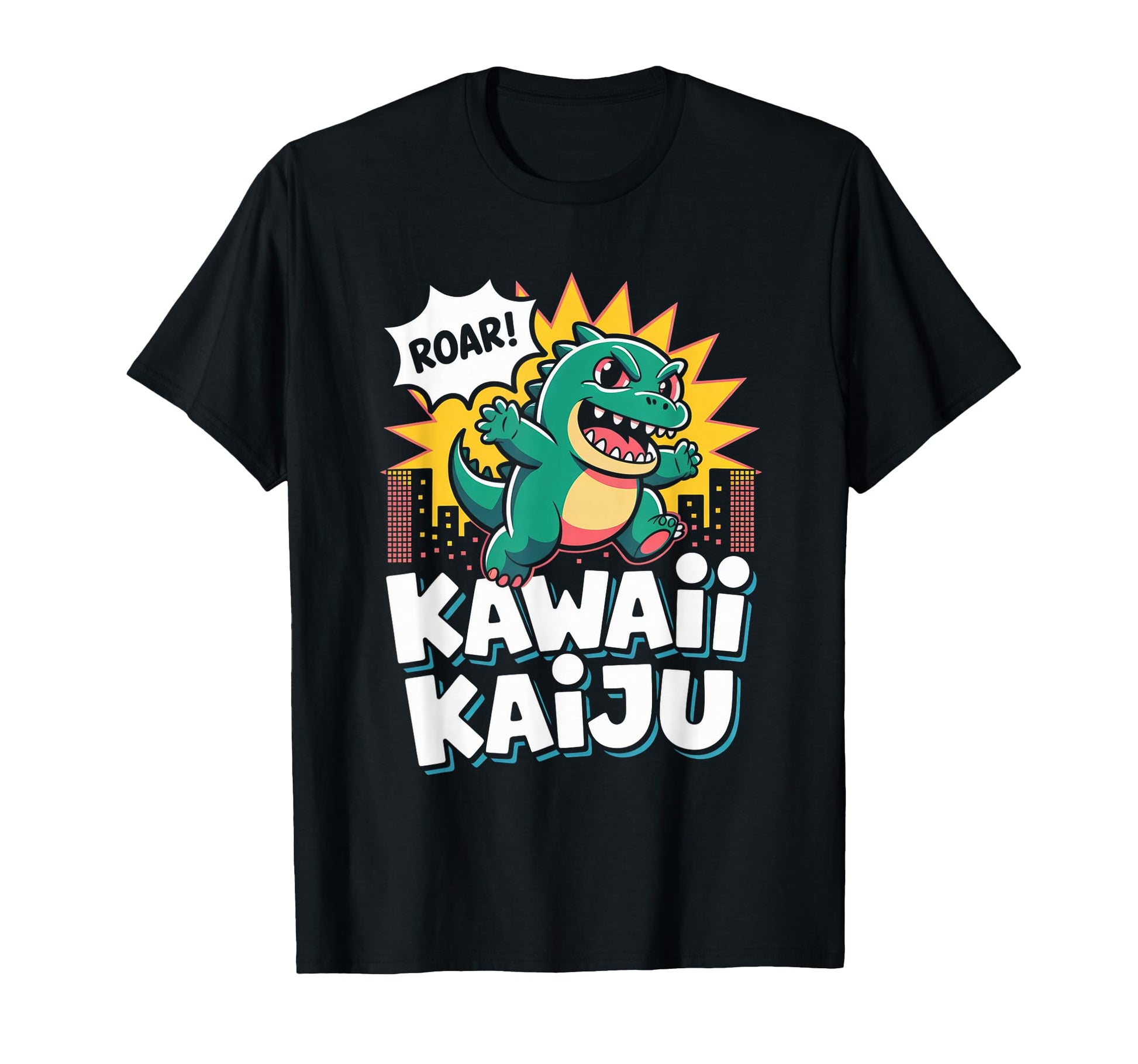 Kawaii Kaiju Pop Culture Japanese T-Shirt - Fun Novelty Design Unisex - T-Shirt, Sweatshirt, Hoodie