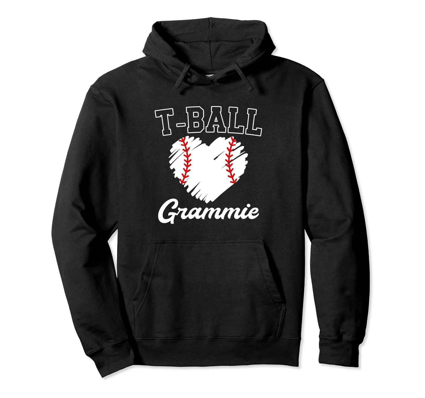 T Ball Grammie Baseball Game Day Ball Hoodie - Minimalist Print Unisex - T-Shirt, Sweatshirt, Hoodie