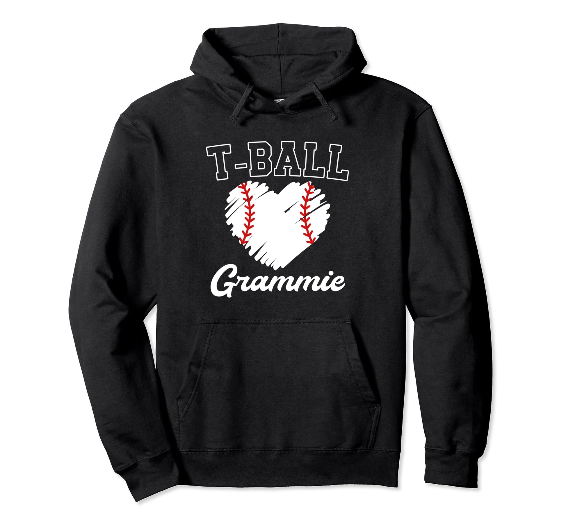 T Ball Grammie Baseball Game Day Ball Hoodie - Minimalist Print Unisex - T-Shirt, Sweatshirt, Hoodie