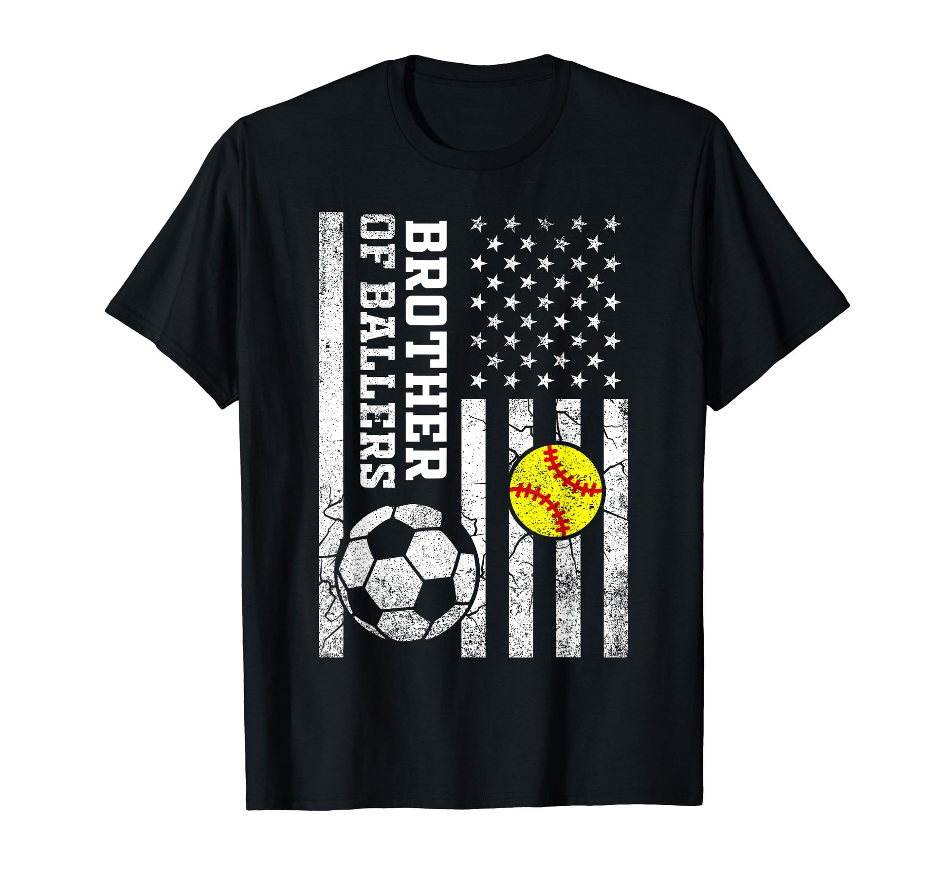 Brother Ballers Baseball Soccer T-Shirt - Streetwear Style Men Women - T-Shirt, Sweatshirt, Hoodie