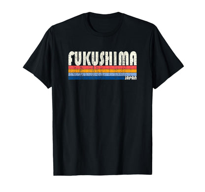 70S 80S Fukushima Japan T-Shirt - Minimalist Print Unisex - T-Shirt, Sweatshirt, Hoodie