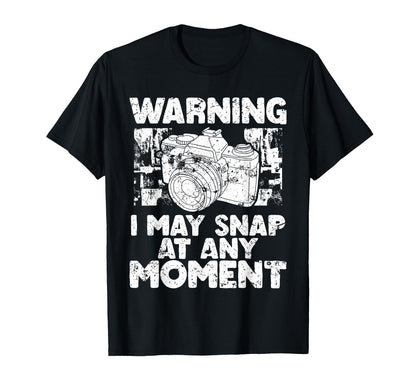 Photo Camera Photographer Flash T-Shirt - Streetwear Style Men Women - T-Shirt, Sweatshirt, Hoodie