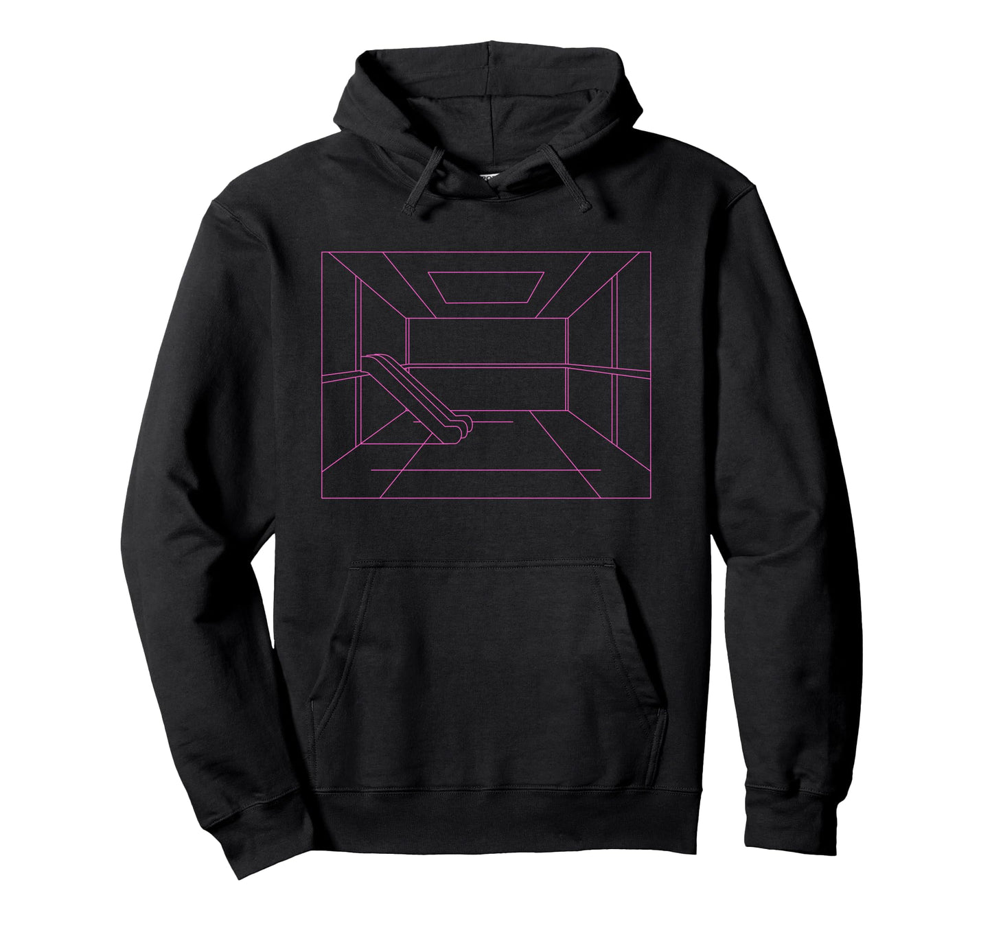 Liminal Space Empty Dead Ghost Mall Hoodie - Fun Novelty Design Unisex - T-Shirt, Sweatshirt, Hoodie