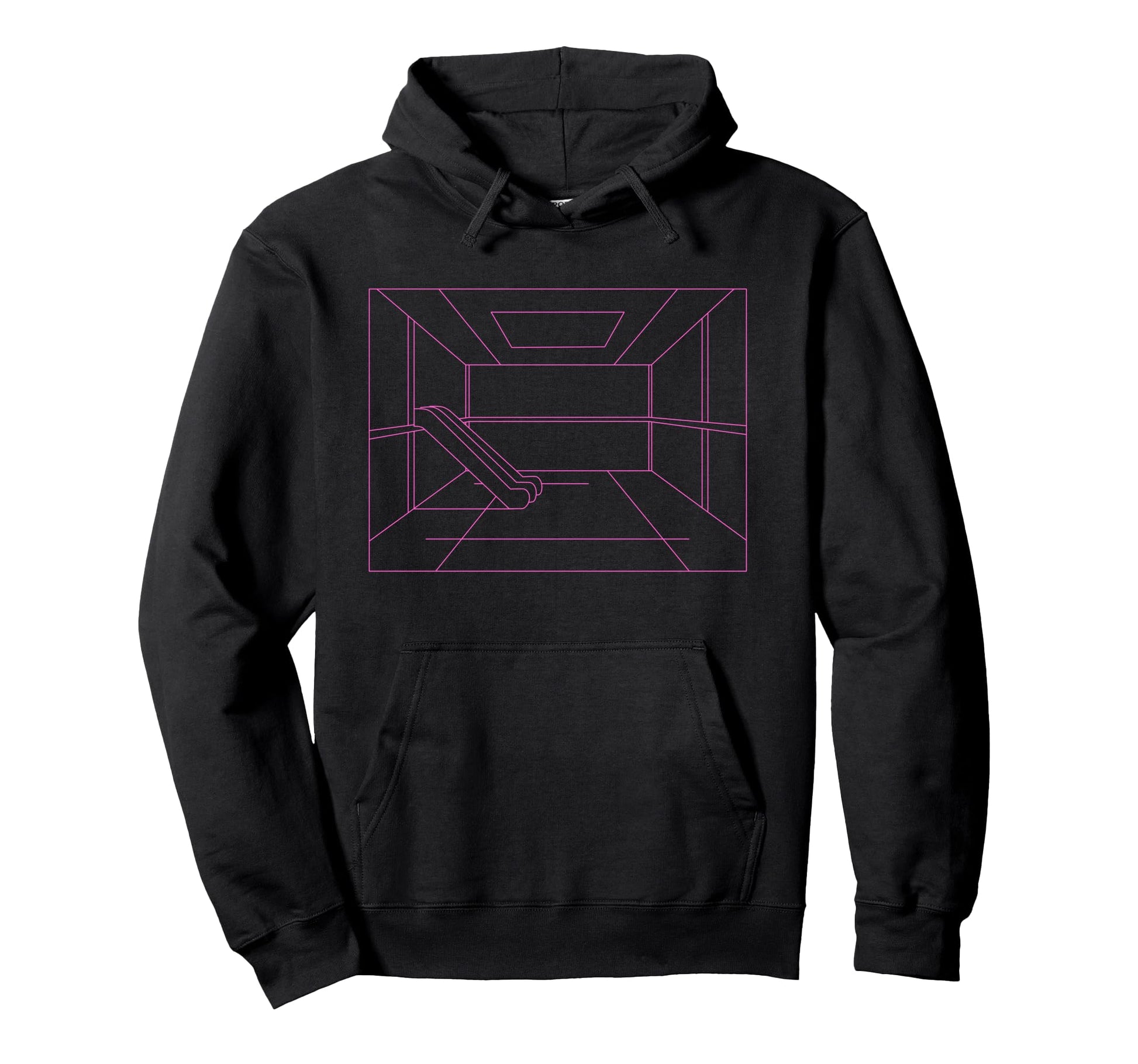 Liminal Space Empty Dead Ghost Mall Hoodie - Fun Novelty Design Unisex - T-Shirt, Sweatshirt, Hoodie