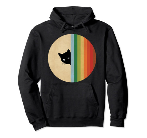 Black Kitty Cat Kitten Rainbow Outfit Hoodie - Streetwear Style Men Women - T-Shirt, Sweatshirt, Hoodie