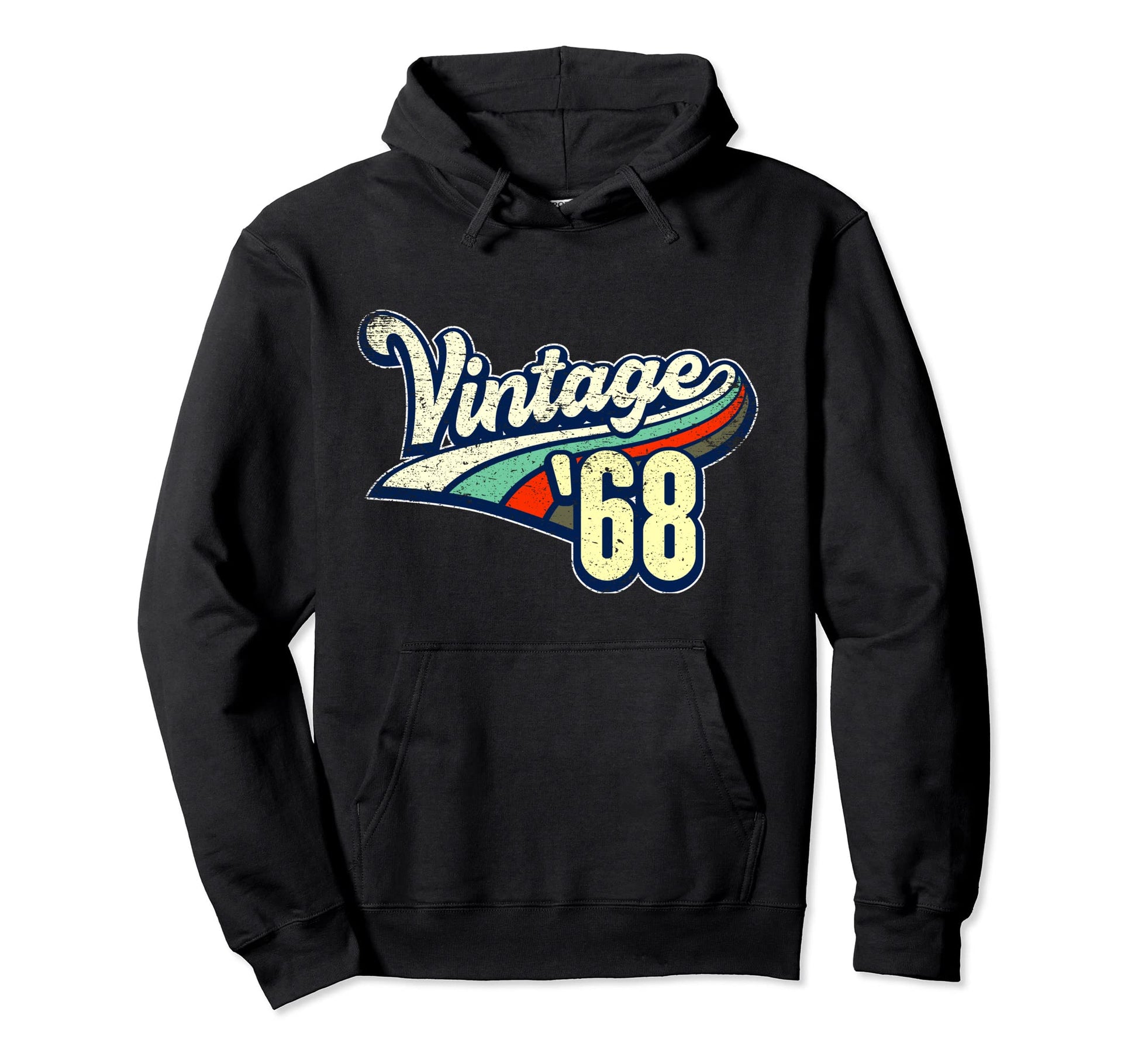 1968 Rainbow Born 1989 Birthday Gift Hoodie - Graphic Print for Adults - T-Shirt, Sweatshirt, Hoodie