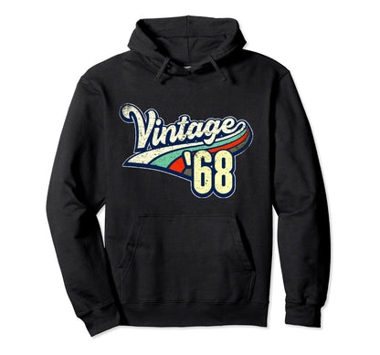 1968 Rainbow Born 1989 Birthday Gift Hoodie - Graphic Print for Adults - T-Shirt, Sweatshirt, Hoodie