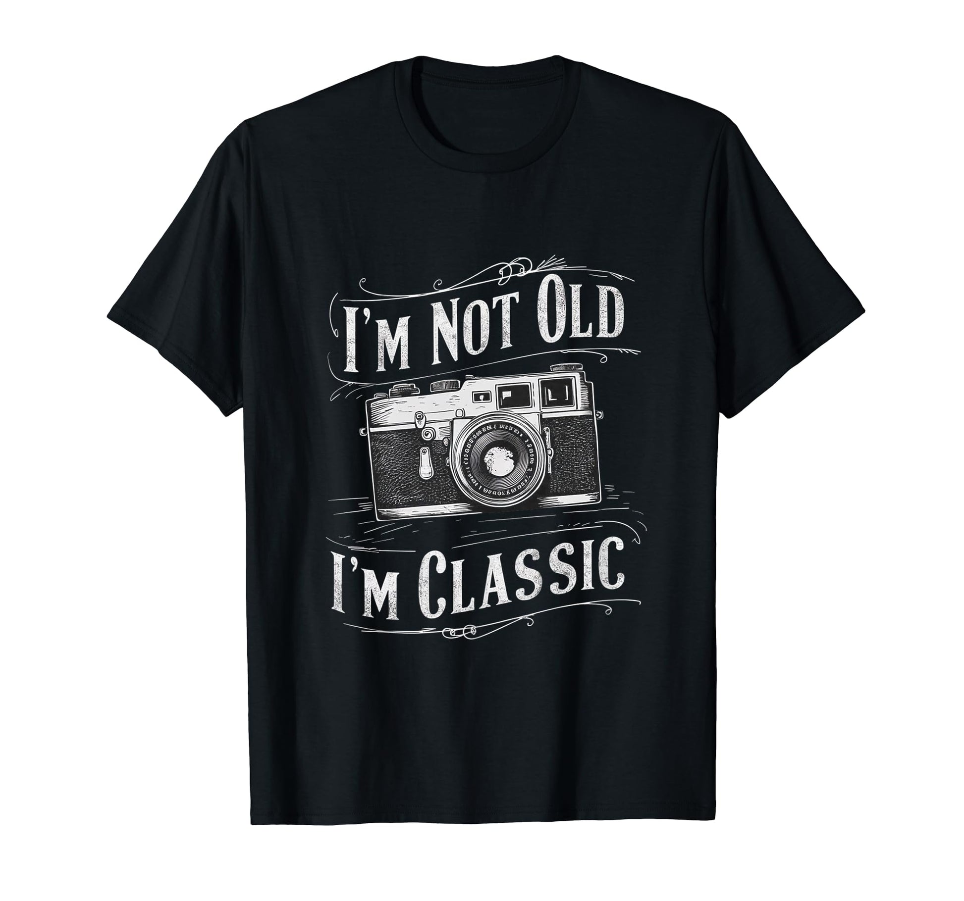 Camera Im Not Old Im Nostalgia T-Shirt - Aesthetic Graphic Men Women - T-Shirt, Sweatshirt, Hoodie