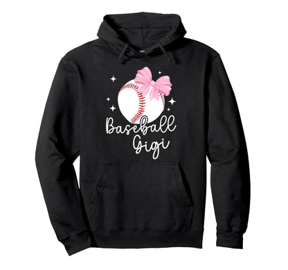 Baseball Gigi Grandma Coquette Hoodie - Casual Everyday Wear Men Women - T-Shirt, Sweatshirt, Hoodie