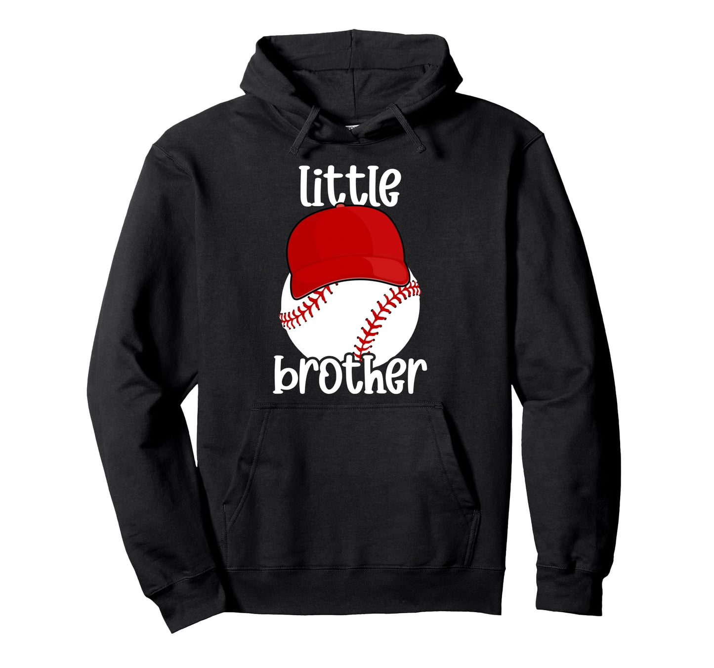 Little Brother Baseball Brother Hoodie - Streetwear Style Men Women - T-Shirt, Sweatshirt, Hoodie