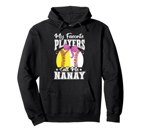 Baseball Grandma Favorite Softball Hoodie - Minimalist Print for Adults - T-Shirt, Sweatshirt, Hoodie