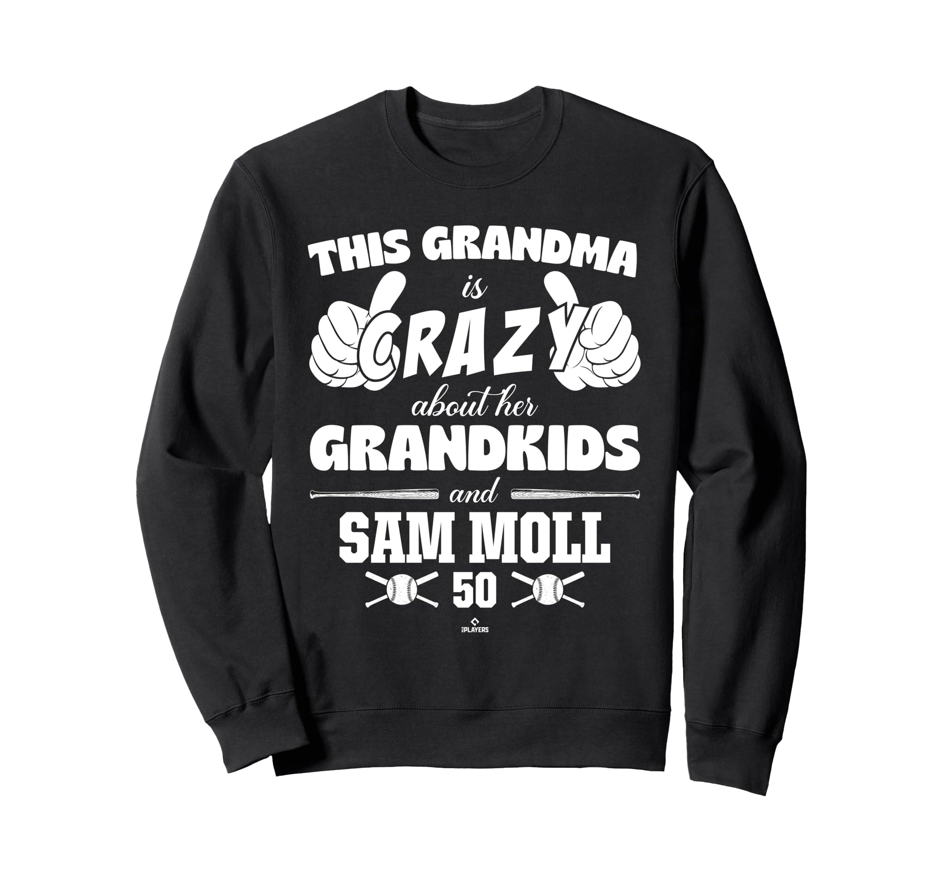 Grandma Crazy Sam Moll Cincinnati Sweatshirt - Unique Graphic Men Women - T-Shirt, Sweatshirt, Hoodie