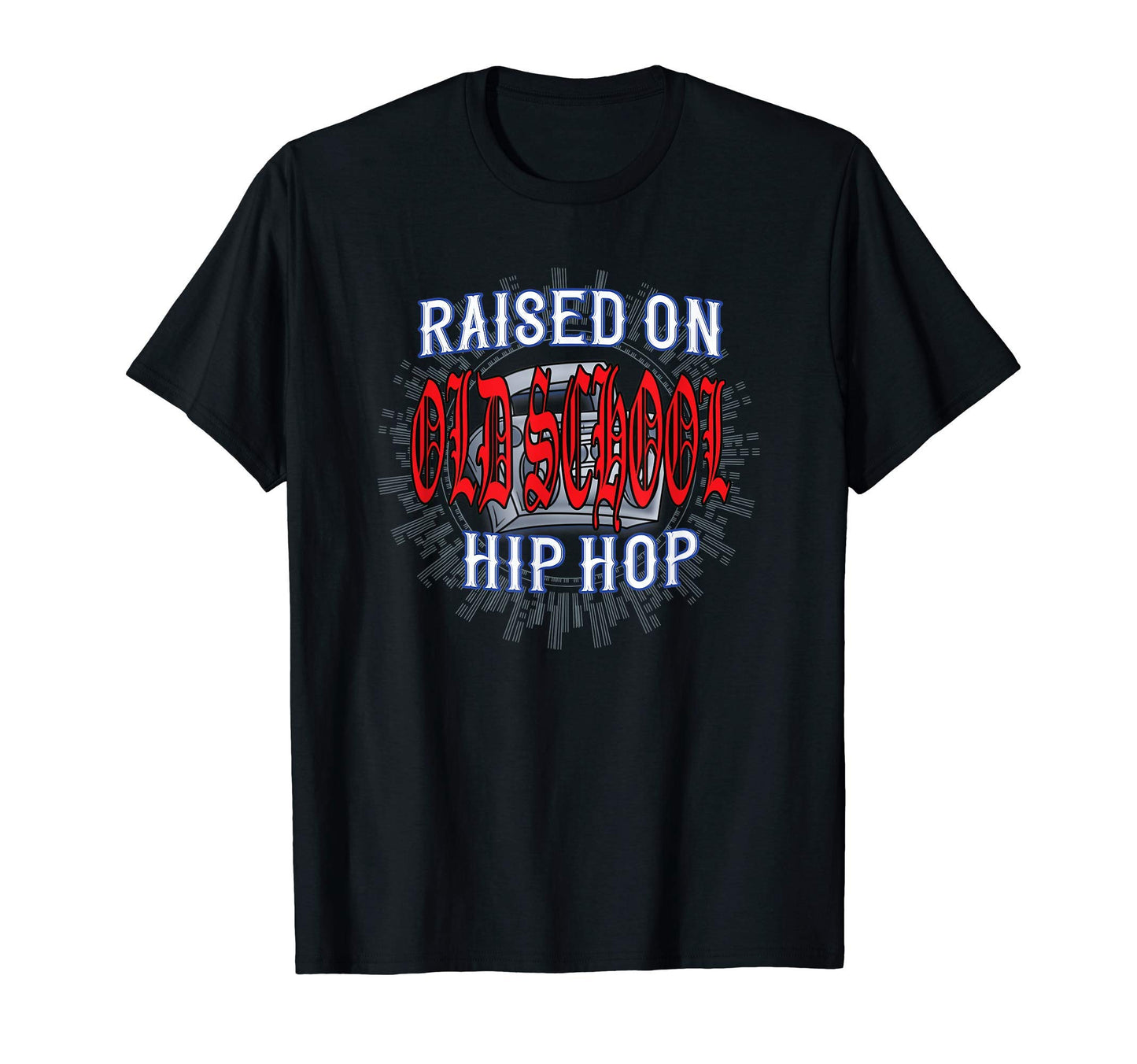 Boombox Ghetto Blaster Rap R B Old School T-Shirt - Graphic Print Unisex - T-Shirt, Sweatshirt, Hoodie