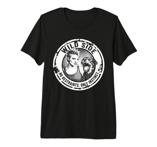 Punk And Dog 90S Grunge Badge Patch T-Shirt - Aesthetic Graphic Unisex - T-Shirt, Sweatshirt, Hoodie