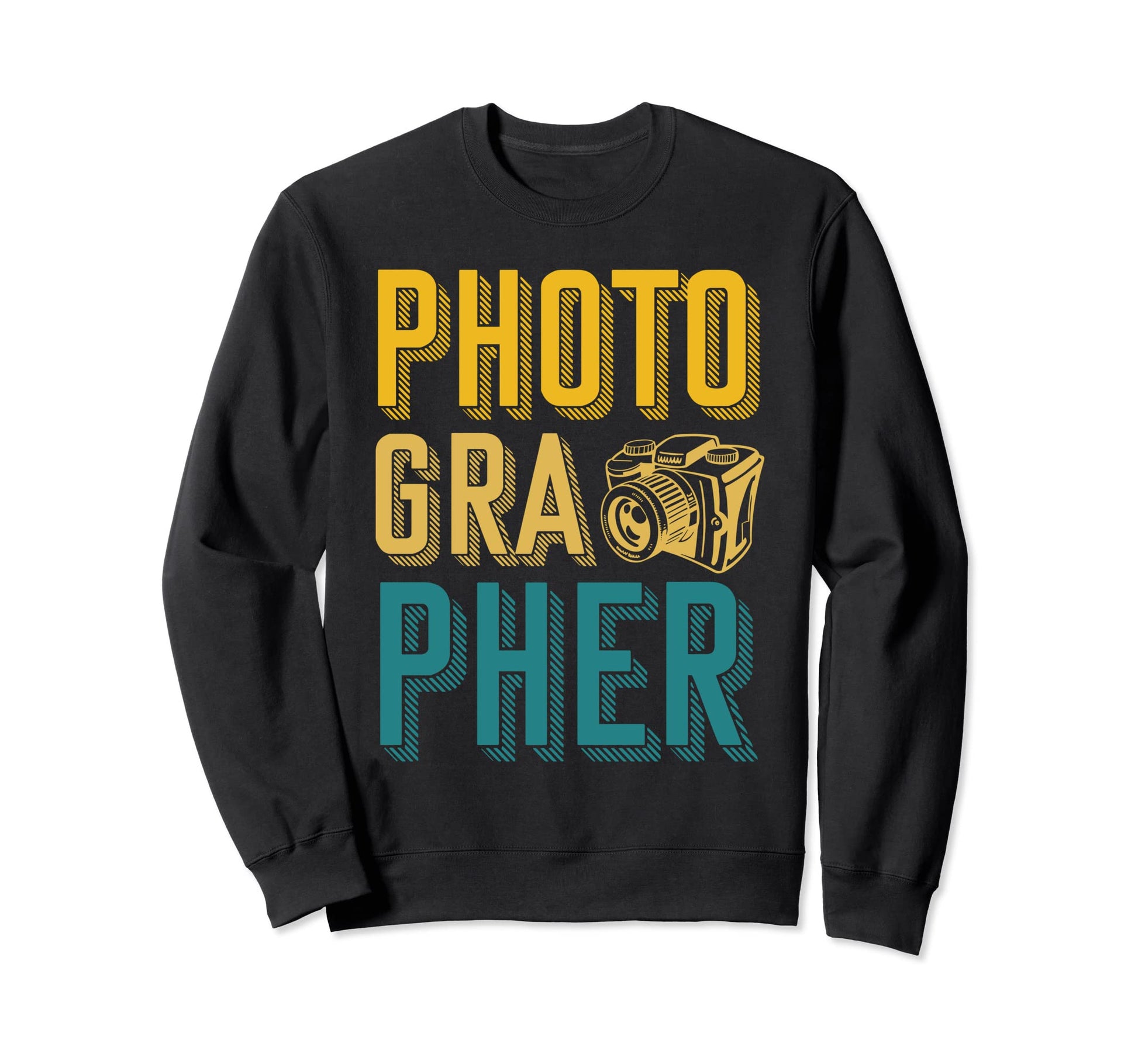 Camera Photographer Sweatshirt - Casual Everyday Wear for Adults - T-Shirt, Sweatshirt, Hoodie