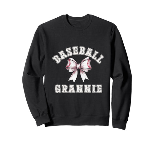 Coquette Baseball Grannie Bow Game Sweatshirt - Unique Graphic for Adults - T-Shirt, Sweatshirt, Hoodie