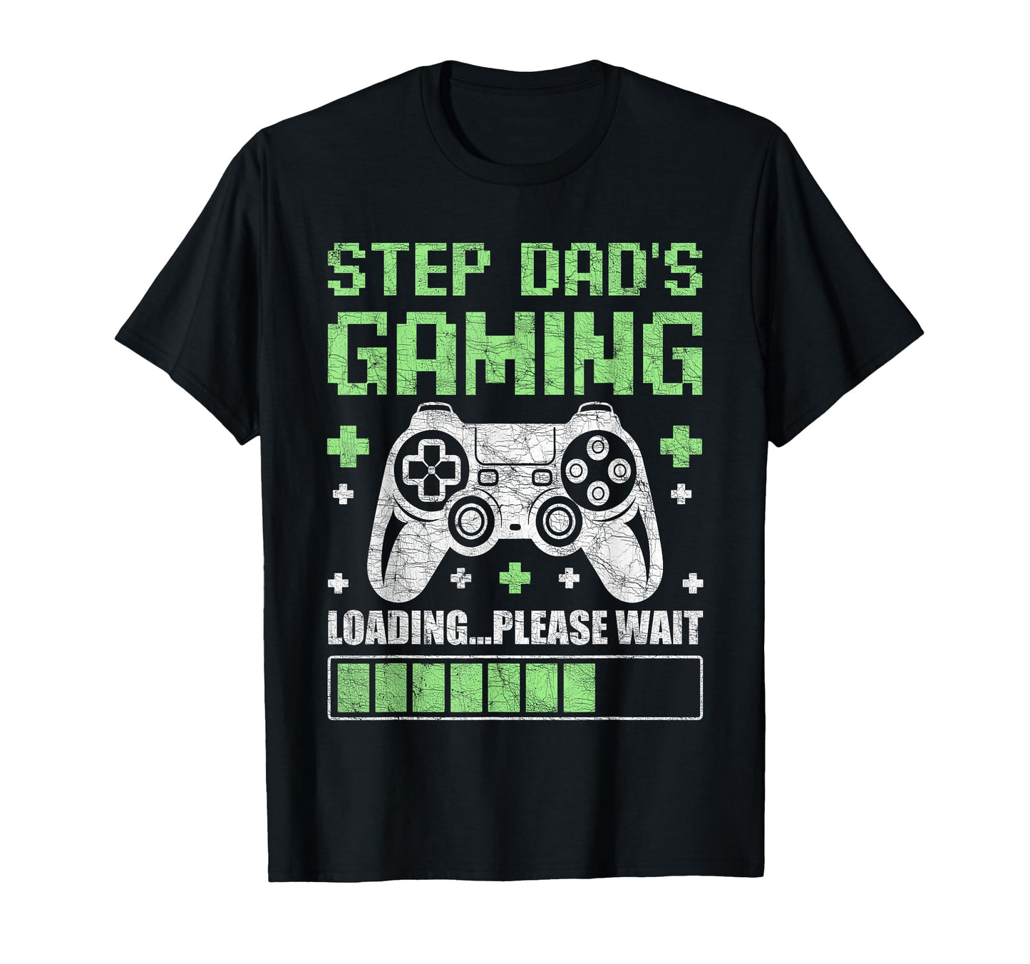 Gamer Stepdad Fathers Day Step Dads Gaming T-Shirt - Unique Graphic Unisex - T-Shirt, Sweatshirt, Hoodie