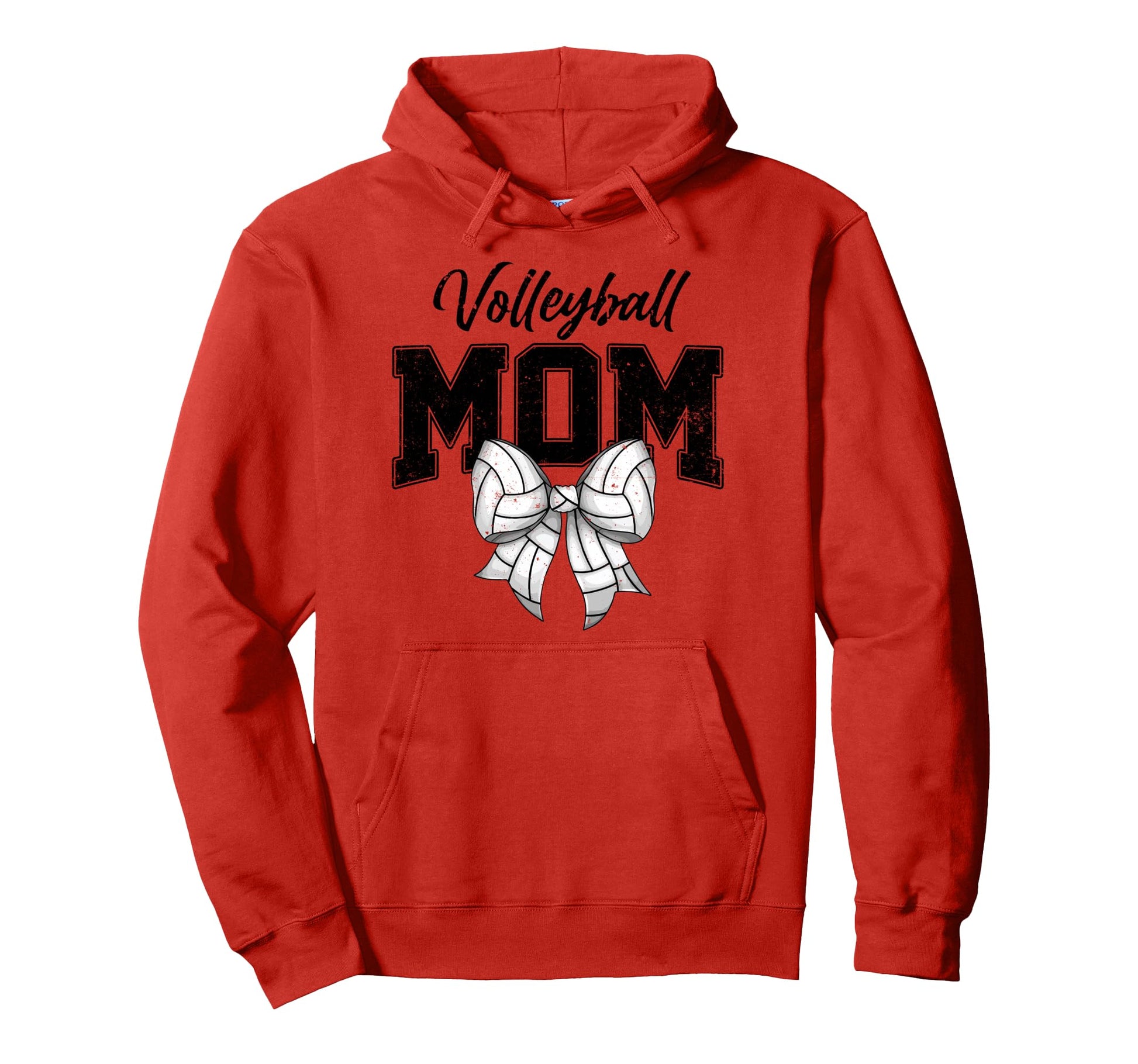 Volleyball Mama Mom Game Day Hoodie - Fun Novelty Design Men Women - T-Shirt, Sweatshirt, Hoodie