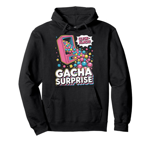 Gacha Surprise Pop Culture Japanese Hoodie - Unique Graphic for Adults - T-Shirt, Sweatshirt, Hoodie