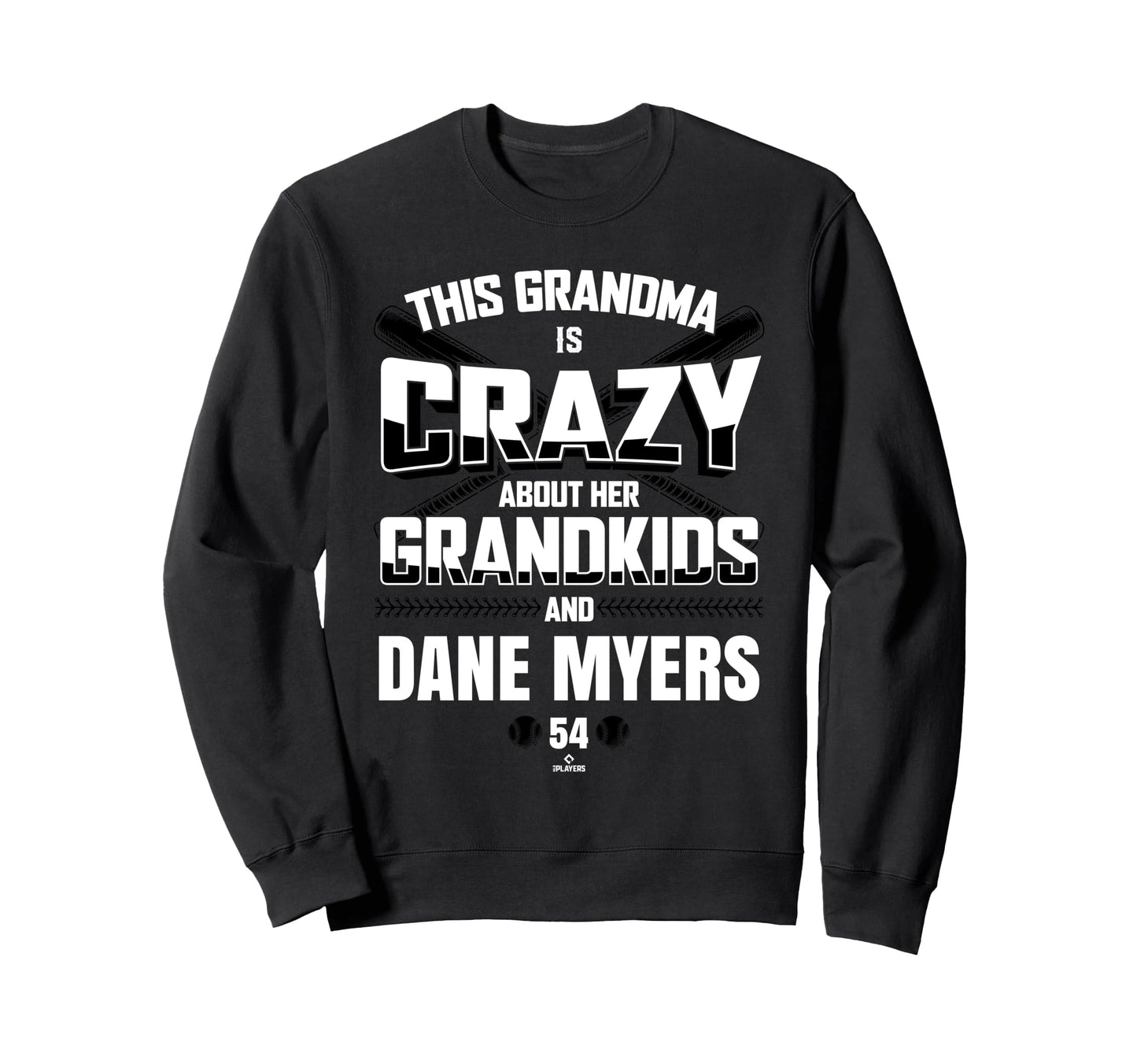 Grandma Crazy Dane Myers Miami Sweatshirt - Casual Everyday Wear Unisex - T-Shirt, Sweatshirt, Hoodie