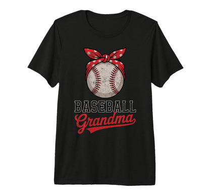 Baseball Nana Grandma Player Fan T-Shirt - Casual Everyday Wear Men Women - T-Shirt, Sweatshirt, Hoodie