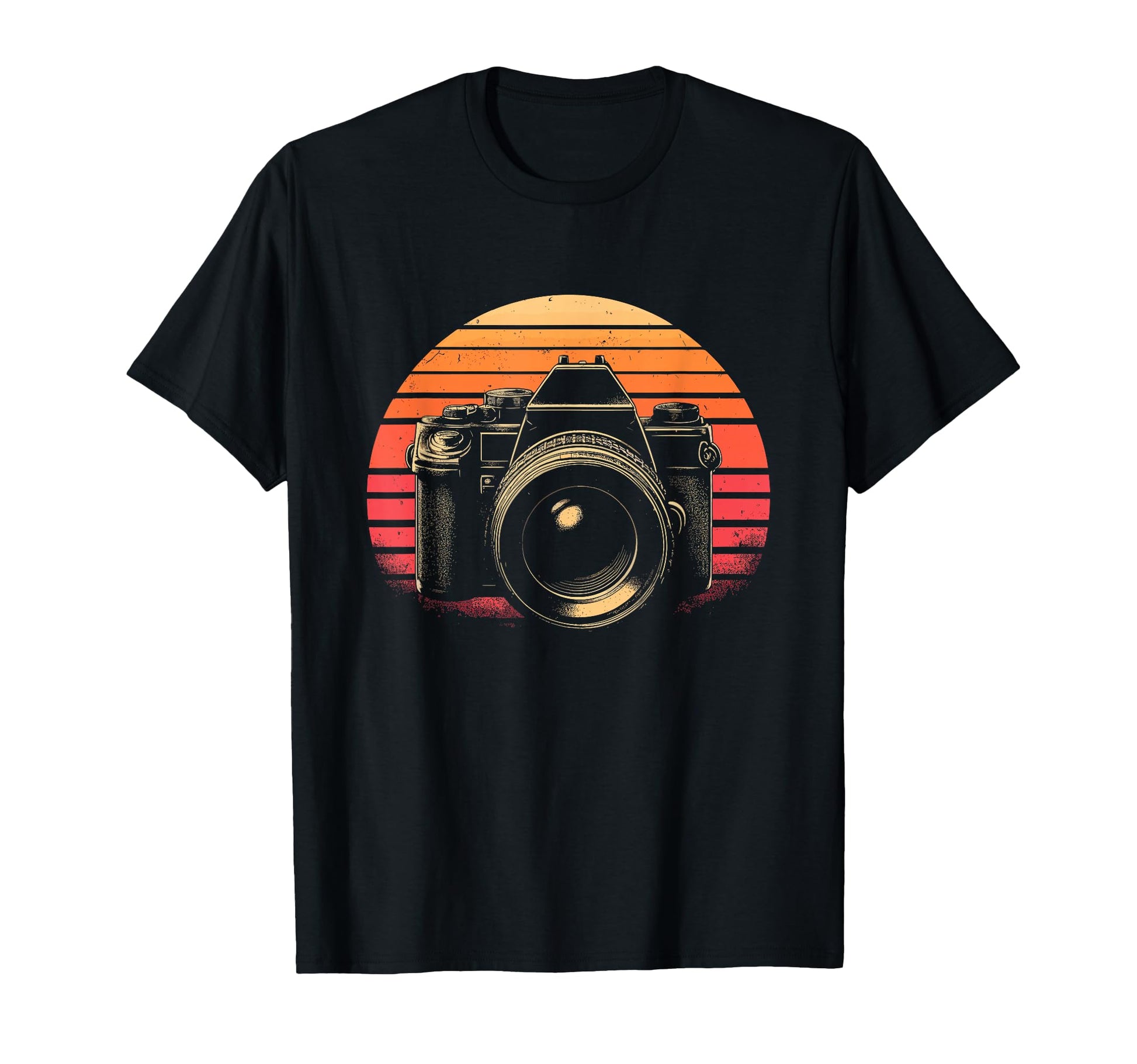 Photographer Sunset Photography Camera T-Shirt - Unique Graphic Unisex - T-Shirt, Sweatshirt, Hoodie