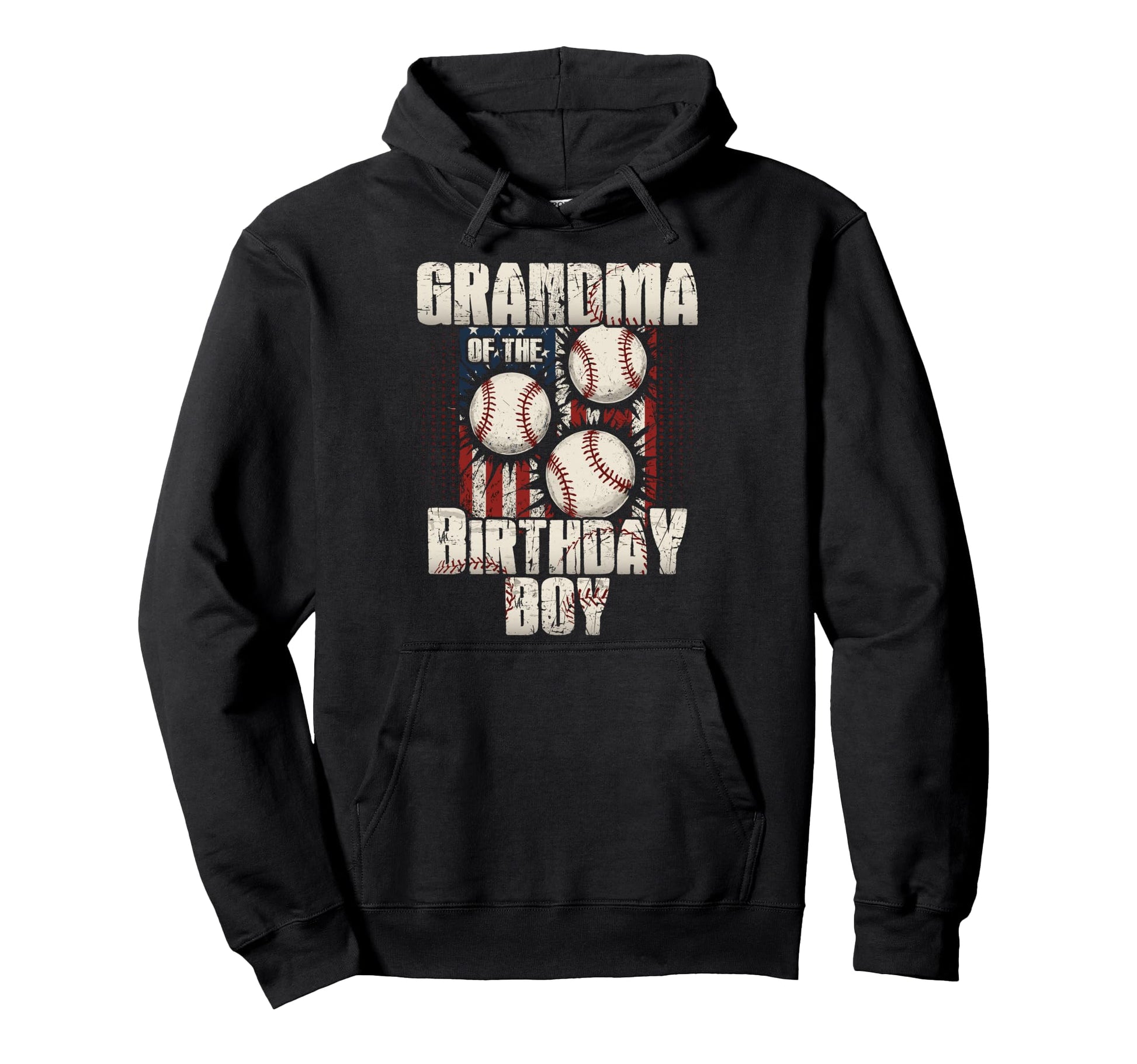 Grandma Birthday Matching Baseball Hoodie - Streetwear Style Unisex - T-Shirt, Sweatshirt, Hoodie