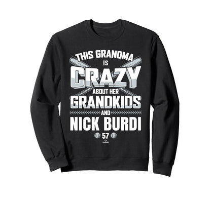 Grandma Crazy Nick Burdi New York Sweatshirt - Aesthetic Graphic Unisex - T-Shirt, Sweatshirt, Hoodie
