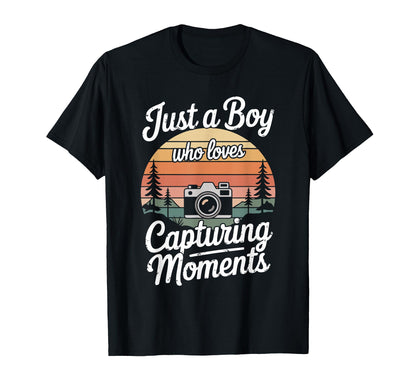Photographer Camera Photography T-Shirt - Custom Art Print for Adults - T-Shirt, Sweatshirt, Hoodie